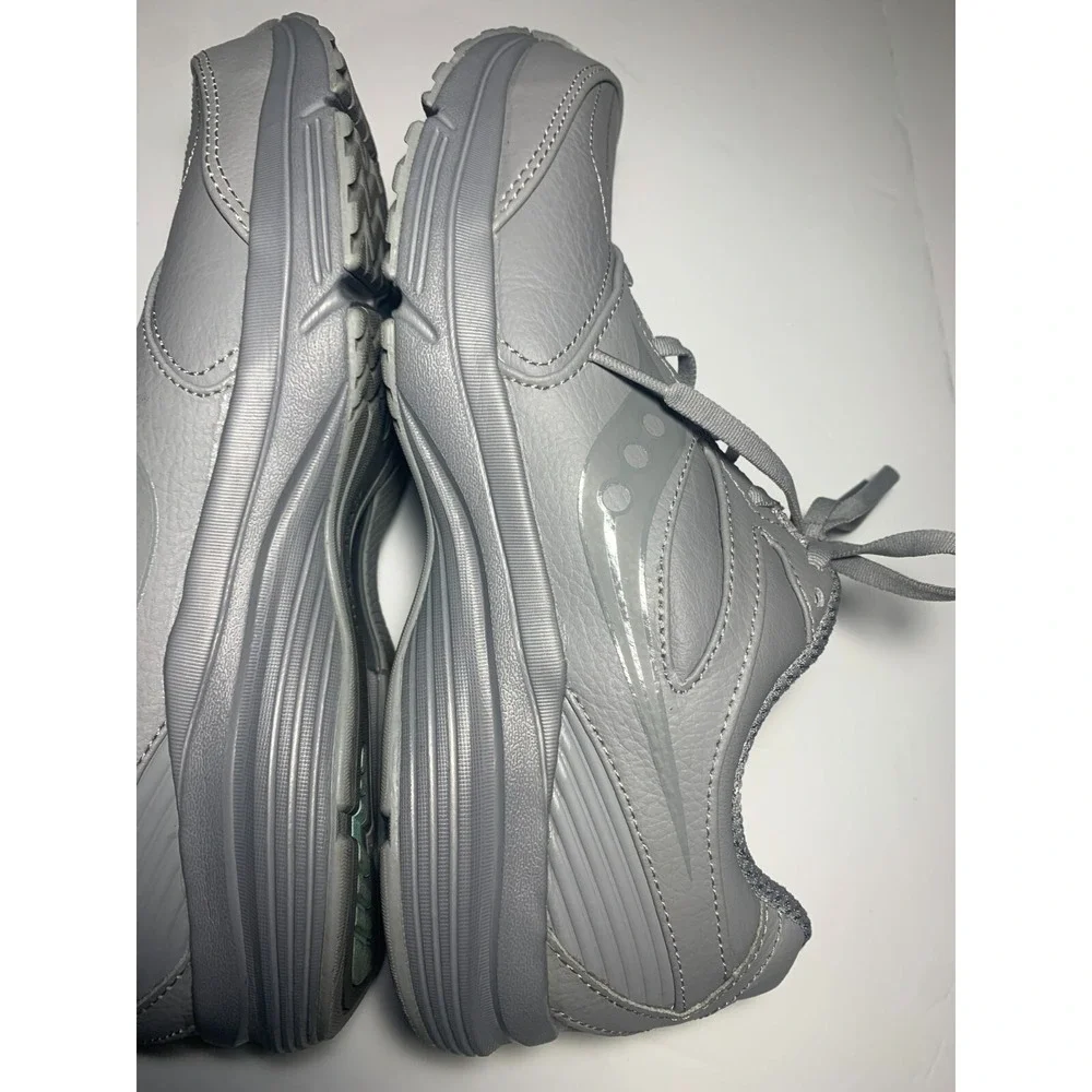 Saucony Integrity Walker 3 Sneakers Womens 9.5 W Gray Lace Up Shoes S50205-3